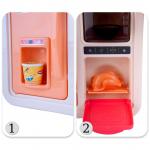 Interaktyvi virtuvėlė su šaldytuvu +42 vnt. priedų Pink